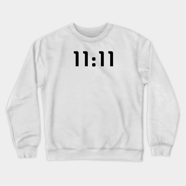 11:11 Crewneck Sweatshirt by Jitesh Kundra